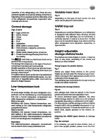 Предварительный просмотр 7 страницы AEG Build-In Refrigerator Operating Instructions Manual