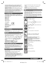 Preview for 48 page of AEG BUS18CBL Original Instructions Manual