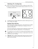 Предварительный просмотр 15 страницы AEG C6400K Operating And Installation Manual