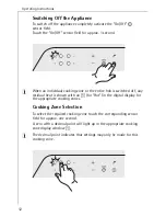 Preview for 12 page of AEG C65030K Installation And Operating Instructions Manual