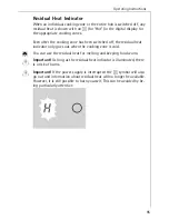 Preview for 21 page of AEG C65301K Installation And Operating Instructions Manual