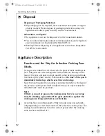 Preview for 8 page of AEG C88000M Installation And Operating Instructions Manual