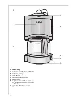 Preview for 2 page of AEG Cafe Classic CC 106 Operating Instructions Manual