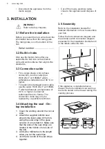 Preview for 8 page of AEG CCE84751FB User Manual