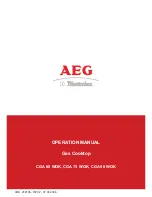 Предварительный просмотр 1 страницы AEG CGA 60 WOK Operation Manual