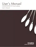 Предварительный просмотр 1 страницы AEG CGA 90 WOK User Manual