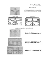 Предварительный просмотр 10 страницы AEG CGA60WOK-F Operating And Installation Instruction