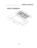 Предварительный просмотр 20 страницы AEG CGA60WOK-F Operating And Installation Instruction