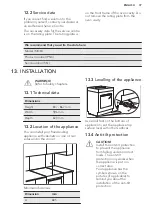 Preview for 37 page of AEG CIB6640ABM User Manual