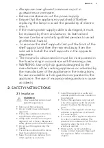 Preview for 5 page of AEG CIB6740ACB User Manual