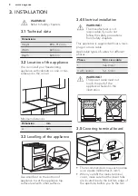 Preview for 8 page of AEG CIB6740ACB User Manual