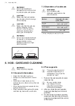 Preview for 16 page of AEG CKB6540ACM User Manual