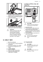 Предварительный просмотр 15 страницы AEG CL638MM User Manual