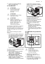 Предварительный просмотр 45 страницы AEG CL638MM User Manual