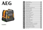 AEG CLG330 Instruction Manual preview