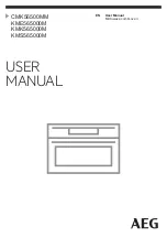 Preview for 1 page of AEG CMK56500MM User Manual