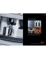 AEG Coffee Machines Brochure preview