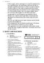 Preview for 4 page of AEG COMFORTLIFT 9000 User Manual