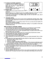 Preview for 21 page of AEG Competence 2300 BG-dw Instruction Book