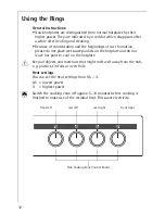 Предварительный просмотр 12 страницы AEG COMPETENCE 30006FF Installation And Operating Instructions Manual