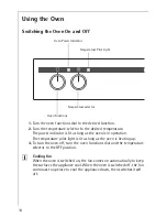 Предварительный просмотр 14 страницы AEG COMPETENCE 30006FF Installation And Operating Instructions Manual