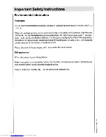 Preview for 6 page of AEG Competence 3032 B Operating Instructions Manual