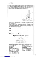 Preview for 25 page of AEG competence 3040 B Operating Instructions Manual