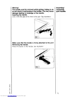 Preview for 15 page of AEG COMPETENCE 310 B Operating Instructions Manual