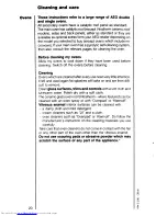 Preview for 20 page of AEG COMPETENCE 310 B Operating Instructions Manual