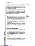 Предварительный просмотр 13 страницы AEG COMPETENCE 3120 B Operating Instructions Manual