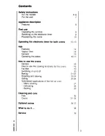 Preview for 3 page of AEG Competence 3180 V Instruction Book