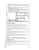 Preview for 5 page of AEG Competence 3180 V Instruction Book