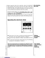 Предварительный просмотр 7 страницы AEG COMPETENCE 320 B Operating Instructions Manual