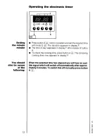 Preview for 12 page of AEG COMPETENCE 3200 F Operating Instructions Manual