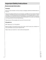 Preview for 6 page of AEG COMPETENCE 3201 F Operating Instructions Manual