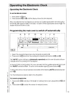 Preview for 13 page of AEG COMPETENCE 3201 F Operating Instructions Manual