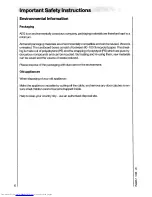 Preview for 6 page of AEG Competence 32081 B Operating Instructions Manual