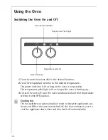 Preview for 14 page of AEG COMPETENCE 40036VI Installation And Operating Instructions Manual