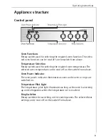 Предварительный просмотр 9 страницы AEG COMPETENCE 4033 V Operating Instructions Manual