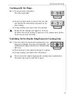 Предварительный просмотр 17 страницы AEG COMPETENCE 4033 V Operating Instructions Manual