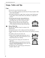 Предварительный просмотр 20 страницы AEG COMPETENCE 4033 V Operating Instructions Manual