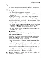 Предварительный просмотр 29 страницы AEG COMPETENCE 4033 V Operating Instructions Manual