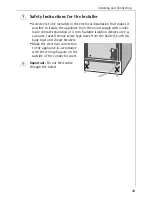 Предварительный просмотр 49 страницы AEG COMPETENCE 4033 V Operating Instructions Manual