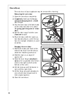 Preview for 48 page of AEG COMPETENCE 41016VI Installation And Operating Instructions Manual