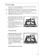 Preview for 49 page of AEG COMPETENCE 41016VI Installation And Operating Instructions Manual