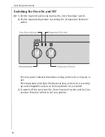 Preview for 16 page of AEG COMPETENCE 5003 F Operating Instructions Manual