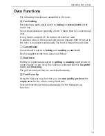 Preview for 13 page of AEG COMPETENCE 5033 V Operating Instructions Manual