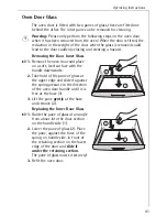 Preview for 41 page of AEG COMPETENCE 5033 V Operating Instructions Manual