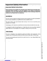 Preview for 4 page of AEG Competence 5051 B Operating Instructions Manual