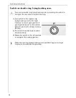 Preview for 16 page of AEG COMPETENCE 5070 V Operating Instructions Manual